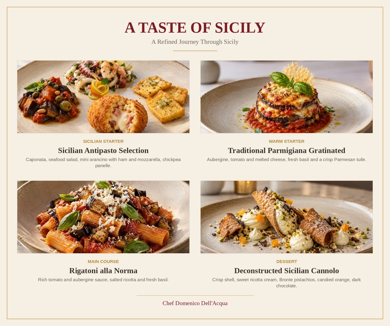 A Taste of Sicily